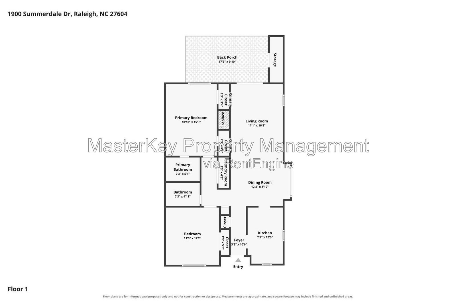 Spacious 2 Bedroom Single Family Located In Raleigh NC!!! property image