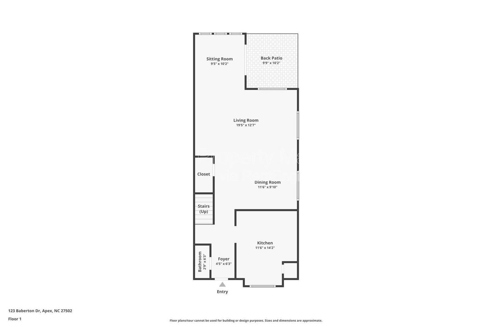 End Unit 3 Bedroom Townhome in Apex! property image