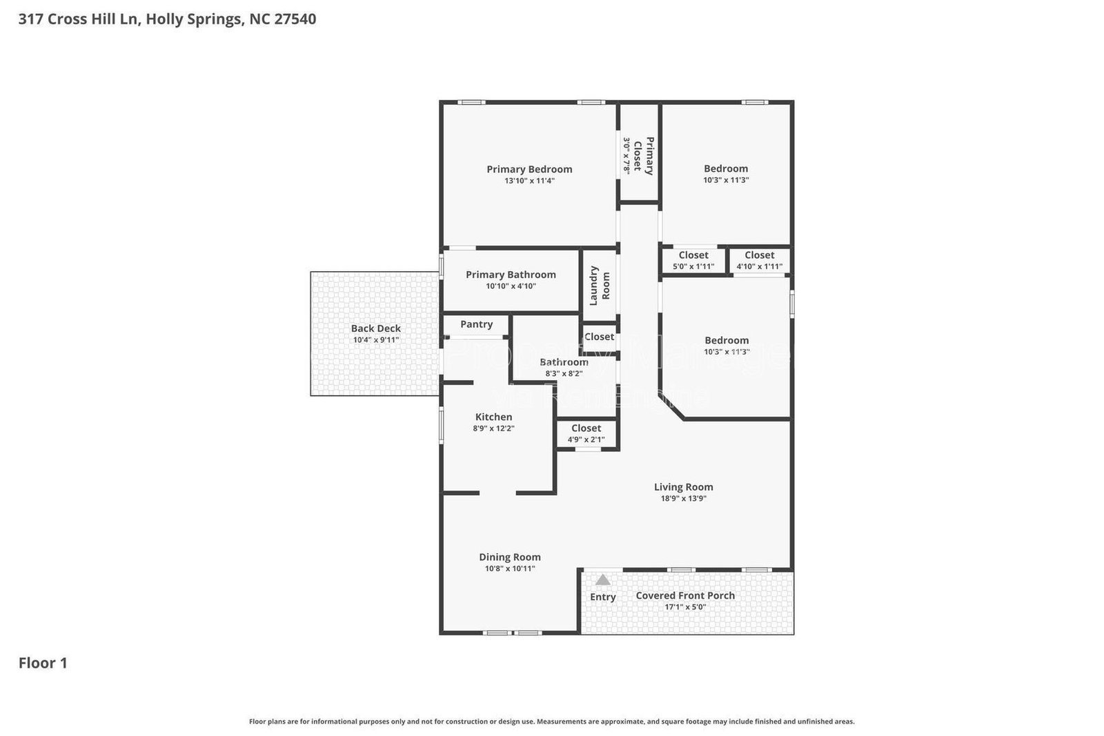 Charming 3-Bedroom, 2 Bathroom Single-Family in Holly Springs, NC property image