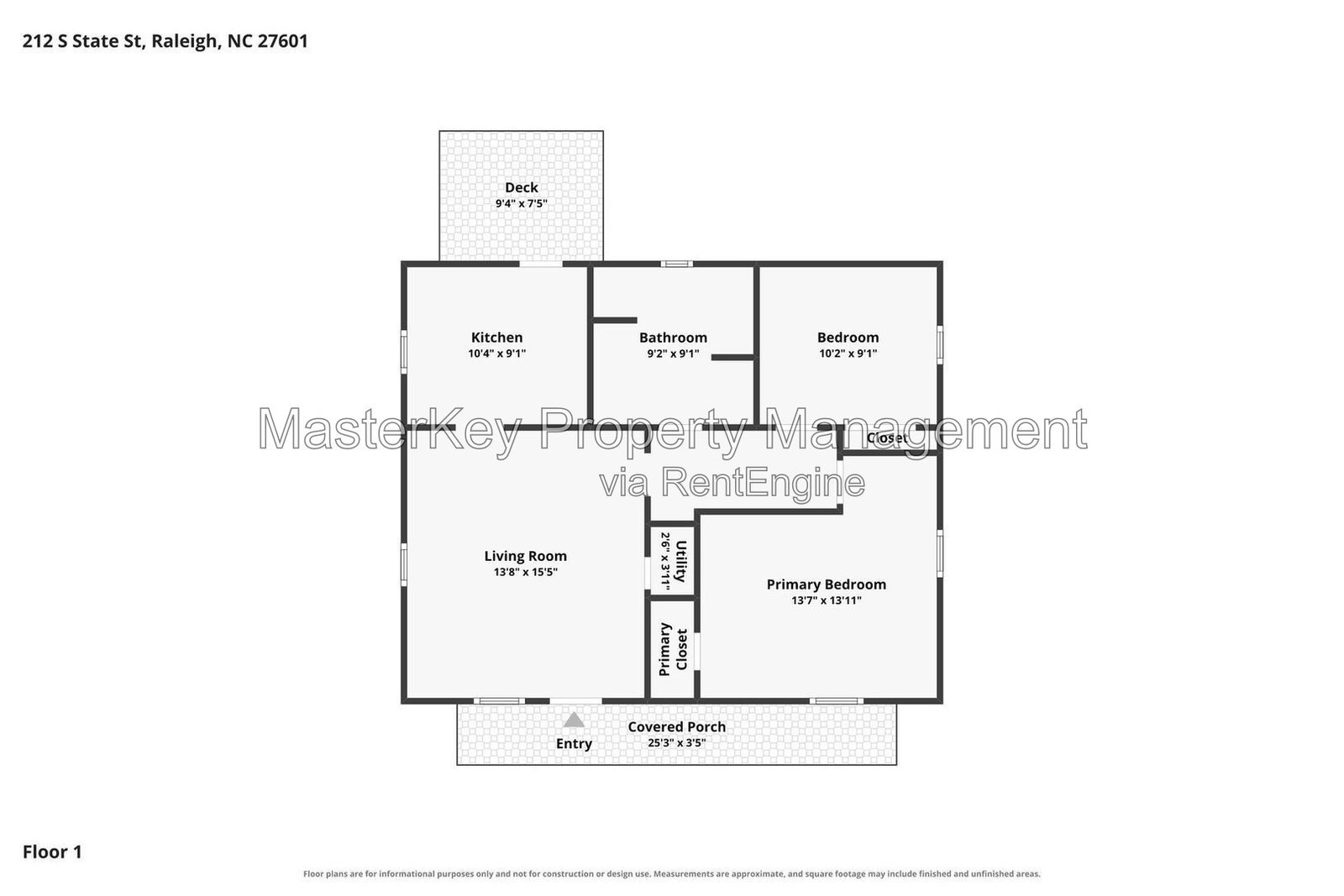 Spacious 2 Bedroom Single Family Located In Raleigh NC!!! property image